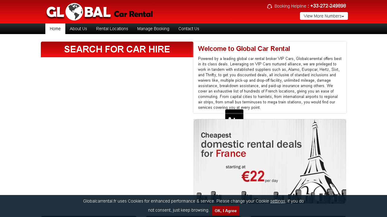 Capture d'écran de http://www.globalcarrental.fr/